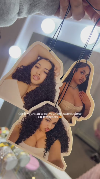 SCENTIFY - Personalized Premium Car Freshener - Upload Your Photo